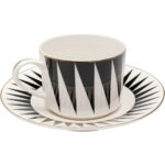 Ceasca + farfurie de Cafea Harlequin