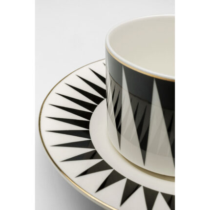 Ceasca + farfurie de Cafea Harlequin