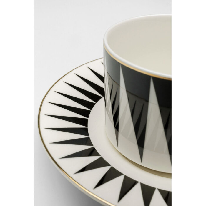 Ceasca + farfurie de Cafea Harlequin