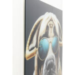 Tablou de sticla Fashion Dog 60x80cm