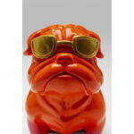 Figurina decorativa Fashion Dog Portocaliu 17 cm