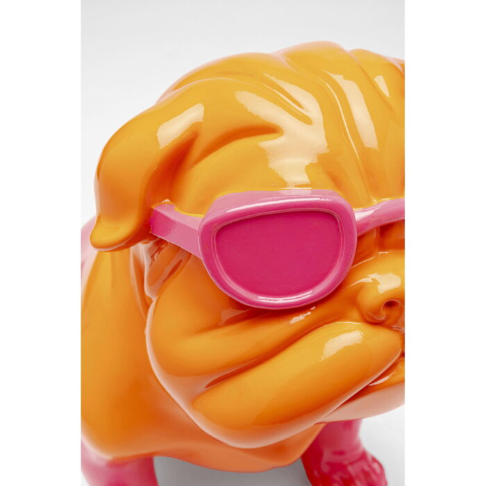 Figurina Decorativae Fashion Dog Roz 37 cm