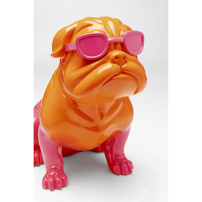 Figurina Decorativae Fashion Dog Roz 37 cm