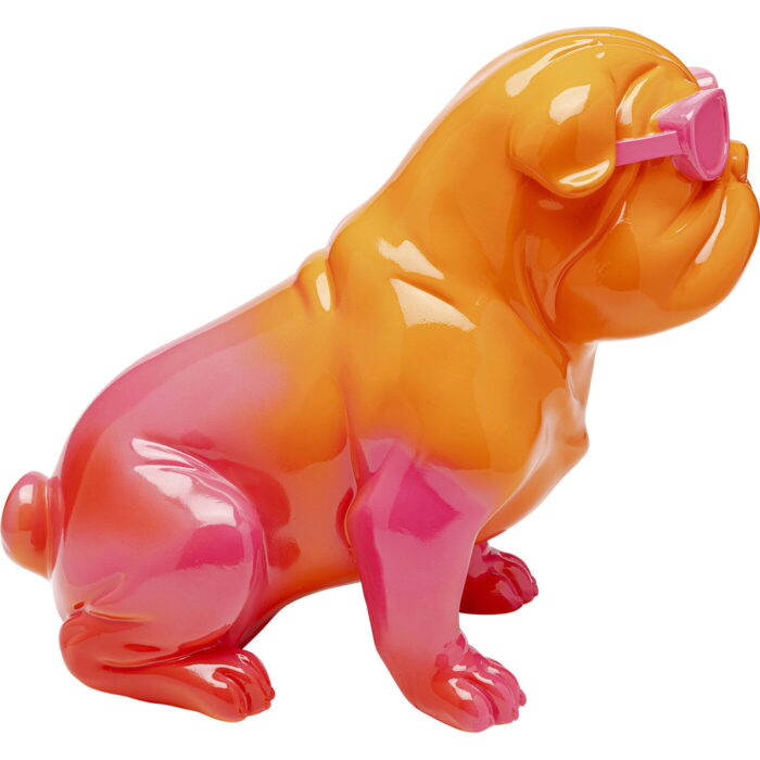 Figurina Decorativae Fashion Dog Roz 37 cm