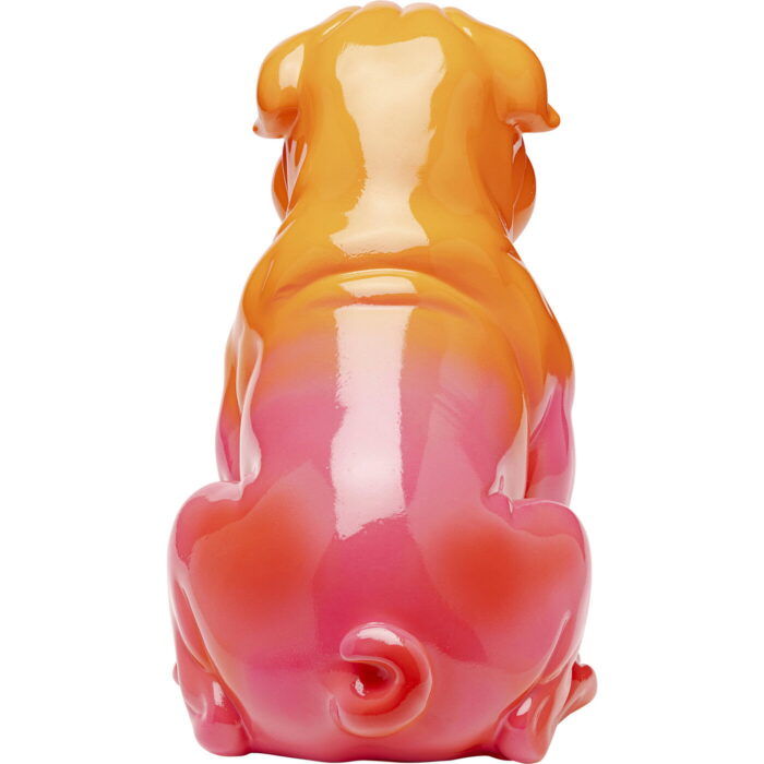 Figurina Decorativae Fashion Dog Roz 37 cm