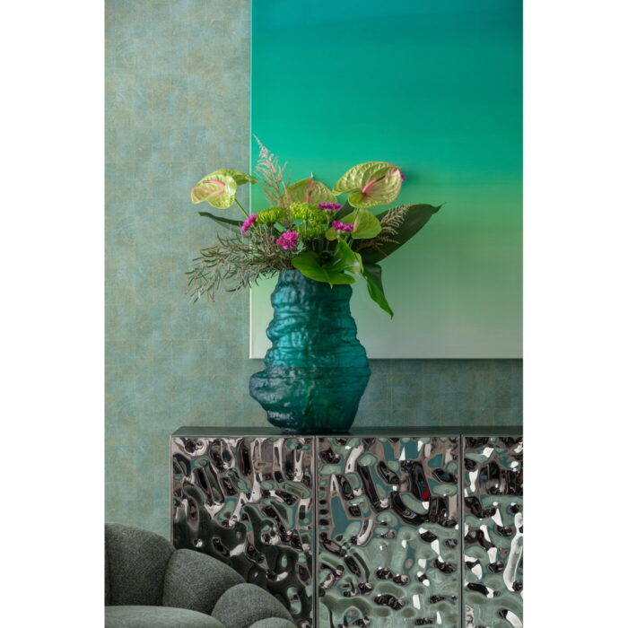 Vaza Enrique Turquoise 47 cm