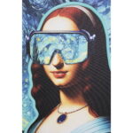 Rama foto LED Art Lady 80x100 cm