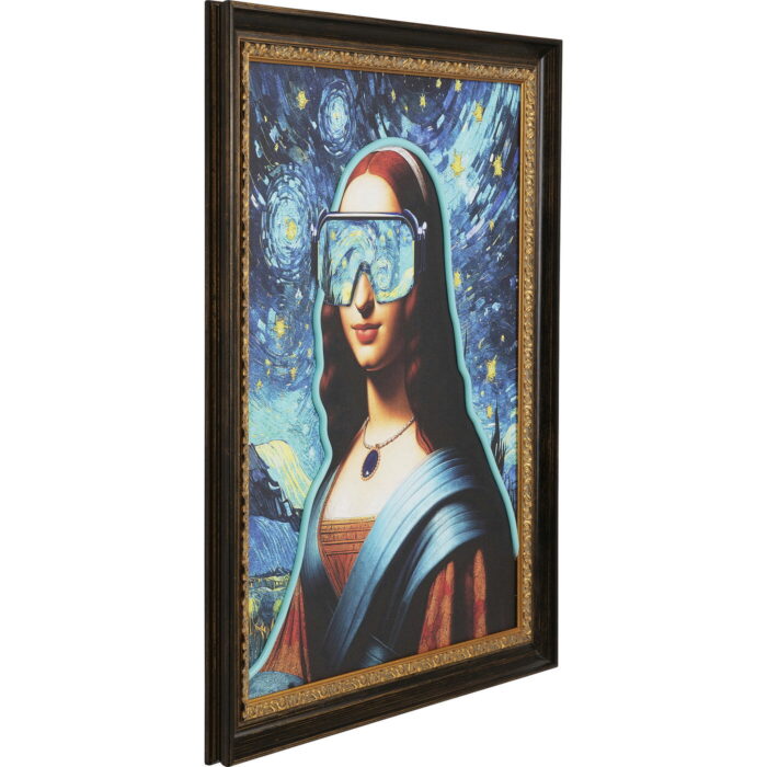 Rama foto LED Art Lady 80x100 cm