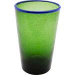 Pahar Bubbles Verde 14 cm