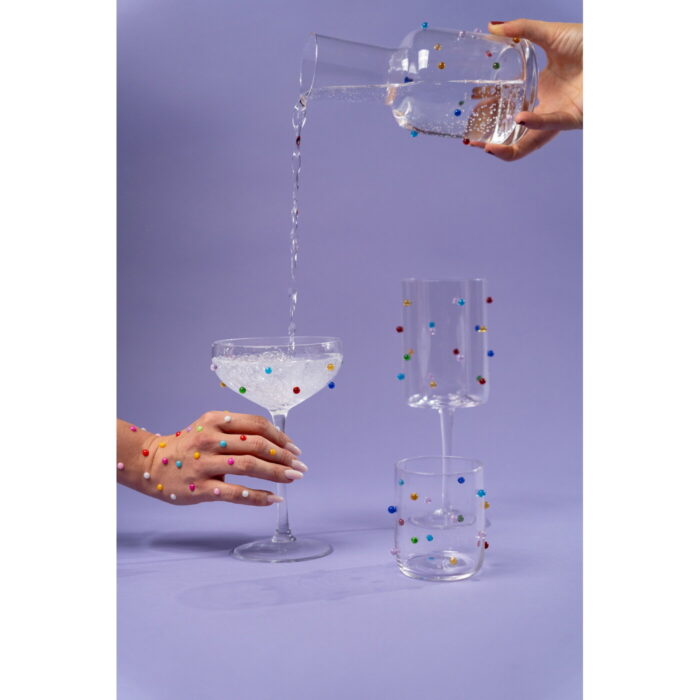Pahar de Cocktail Party Dots 19 cm