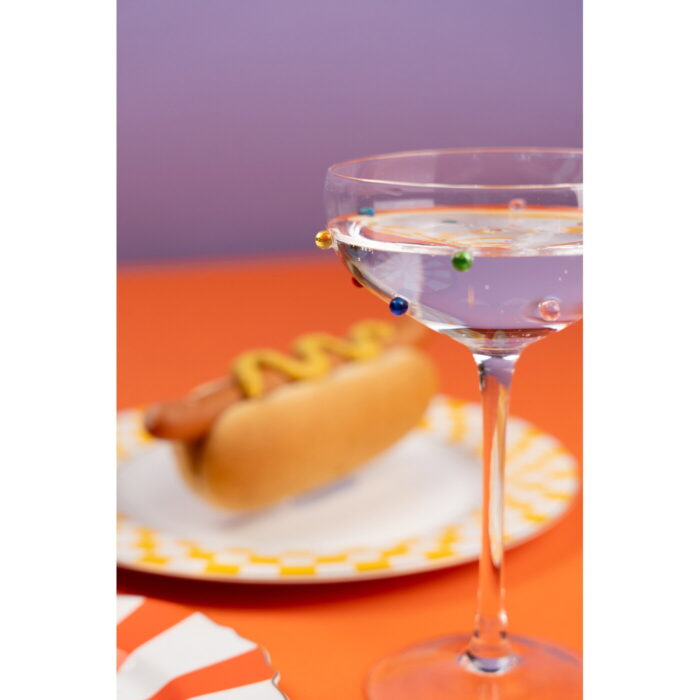 Pahar de Cocktail Party Dots 19 cm