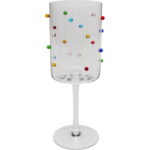 Pahar de vin Party Dots 23 cm