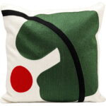 Perna decorativa Art Line Verde 50x50 cm