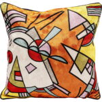 Perna decorativa Art Line Portocalie 50x50 cm