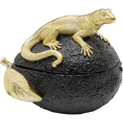 Cutie decorativa Avocado Lizard 15 cm