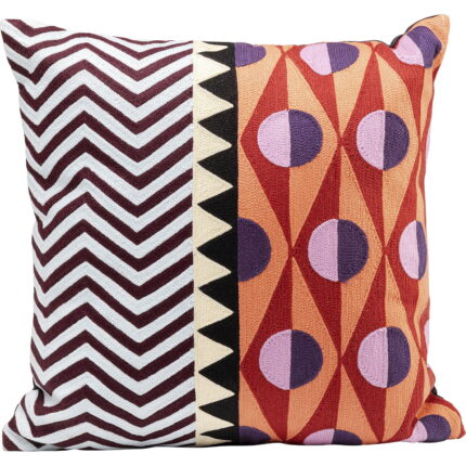 Perna decorativa Colour Block Circles 45x45 cm