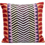 Perna decorativa Colour Block Zig Zag 45x45 cm