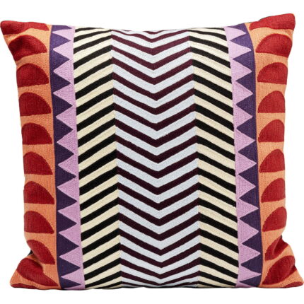 Perna decorativa Colour Block Zig Zag 45x45 cm