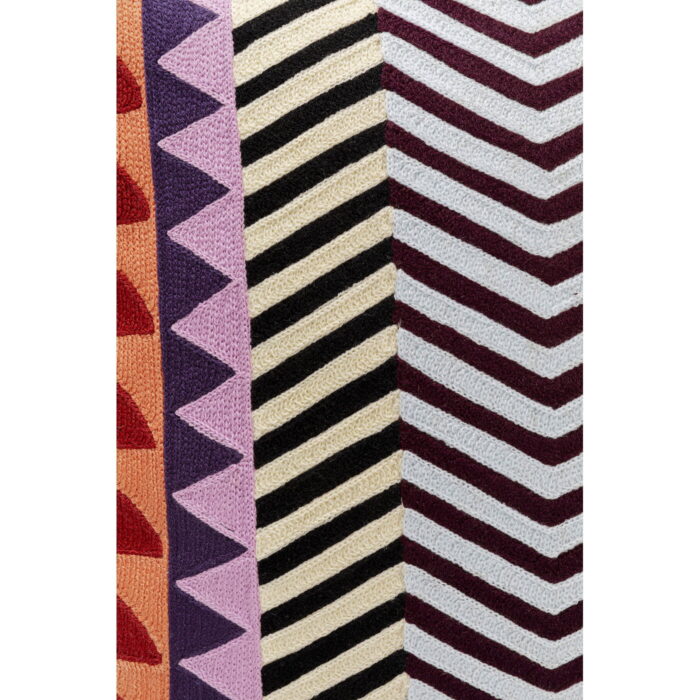 Perna decorativa Colour Block Zig Zag 45x45 cm