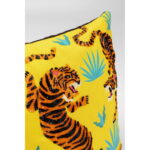Perna decorativa Tiger Love Galben 45x45 cm