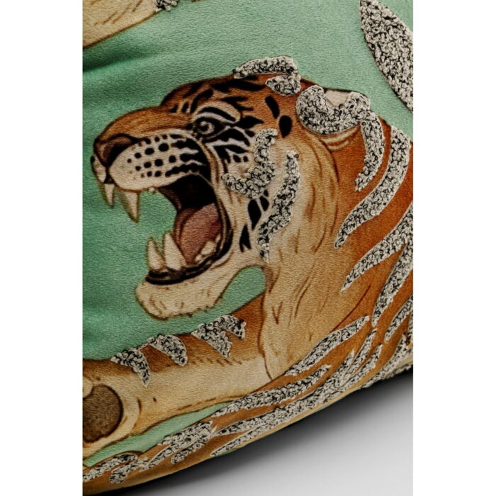 Perna decorativa Tiger Love Mint 45x45 cm