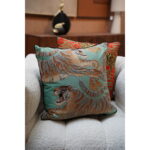 Perna decorativa Tiger Love Mint 45x45 cm