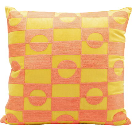 Perna decorativa Phase Portocaliu 45x45 cm