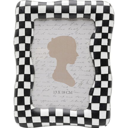 Rama foto Checker Negru 13x18 cm