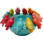 Bol decorativ Birds Gossip 15 cm