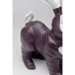 Pusculita Fetish Bunny Sitting Burgundy