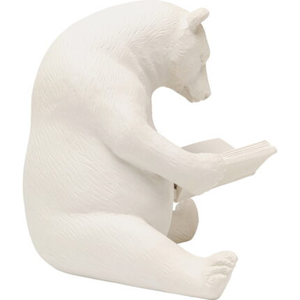 Figurina decorativa Reading Bears Grej