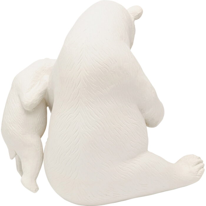 Figurina decorativa Reading Bears Grej