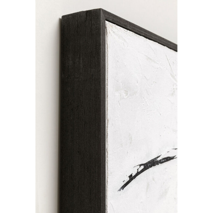 Tablou pe panza Sketch White 120x120cm