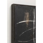 Tablou canvas Sketch Negru 120x120 cm