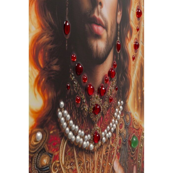 Tablou cu rama Muse Halo Man 100x100 cm