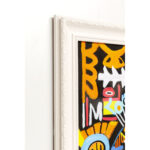 Tablou cu rama Muse Face 80x80 cm