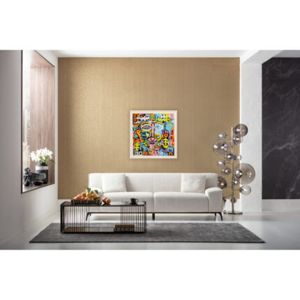 Tablou cu rama Muse Face 80x80 cm