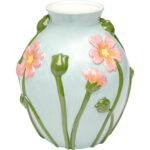 Vaza Fleurs Light Albastru 27 cm
