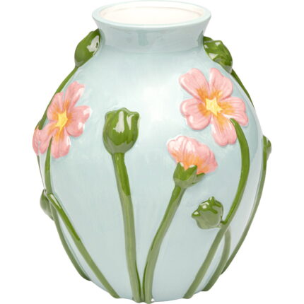 Vaza Fleurs Light Albastru 27 cm