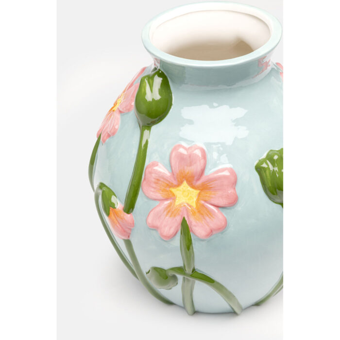 Vaza Fleurs Light Albastru 27 cm