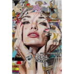 Tablou de sticla Artsy Portrait Front 80x120 cm