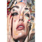 Tablou de sticla Artsy Portrait Front 80x120 cm