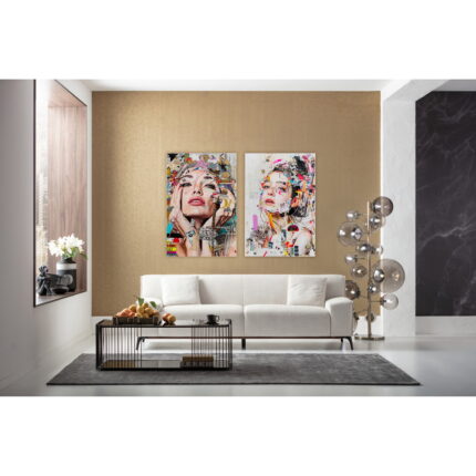 Tablou de sticla Artsy Portrait Front 80x120 cm