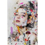 Tablou de sticla Artsy Portrait Side 80x120 cm