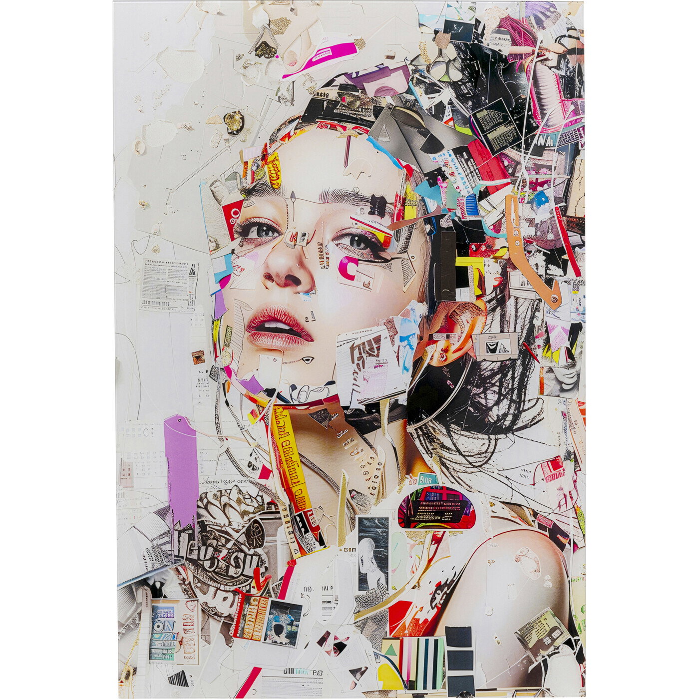 KARE-57671-1400x1400-1.jpg Tablou de sticla Artsy Portrait Side 80x120 cm