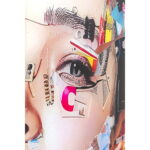 Tablou de sticla Artsy Portrait Side 80x120 cm