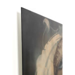 Tablou de sticla Muse Art Nouveau 100x100 cm