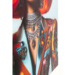 Tablou de sticla Muse Posh 100x100 cm