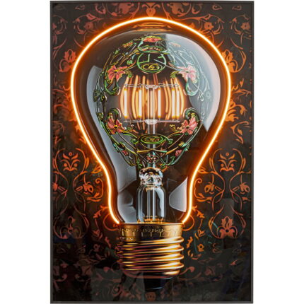 Tablou Bulb LED 80x120 cm