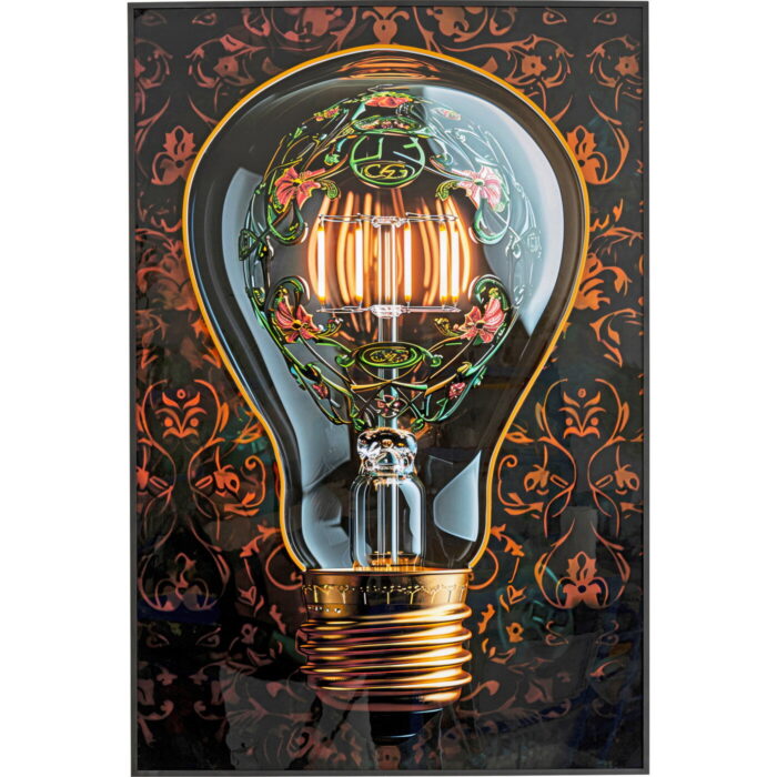 Tablou Bulb LED 80x120 cm